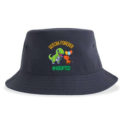 Gotcha Forever Adoption Day For Finally Adoption Day Sustainable Bucket Hat