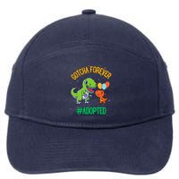 Gotcha Forever Adoption Day For Finally Adoption Day 7-Panel Snapback Hat
