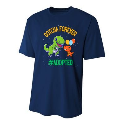 Gotcha Forever Adoption Day For Finally Adoption Day Youth Performance Sprint T-Shirt