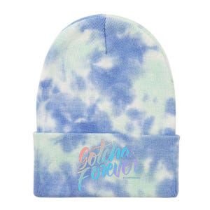 Gotcha Forever Adoption Day Proud Adopting Mom Father Tie Dye 12in Knit Beanie