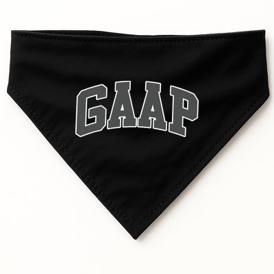 GAAP Funny Accountant T For CPA Gift USA-Made Doggie Bandana