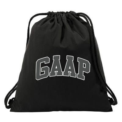 GAAP Funny Accountant T For CPA Gift Drawstring Bag