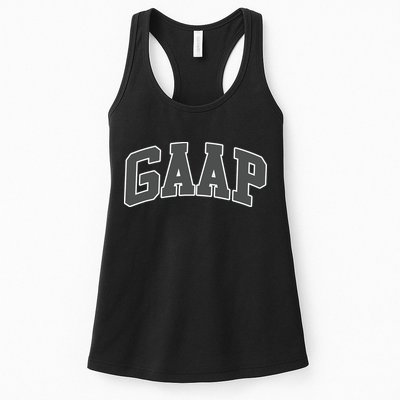 GAAP Funny Accountant T For CPA Gift Womens Tank Top