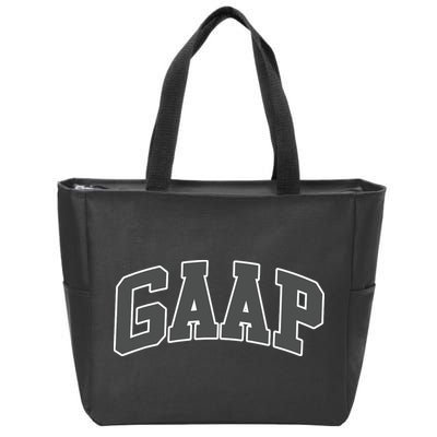 GAAP Funny Accountant T For CPA Gift Zip Tote Bag