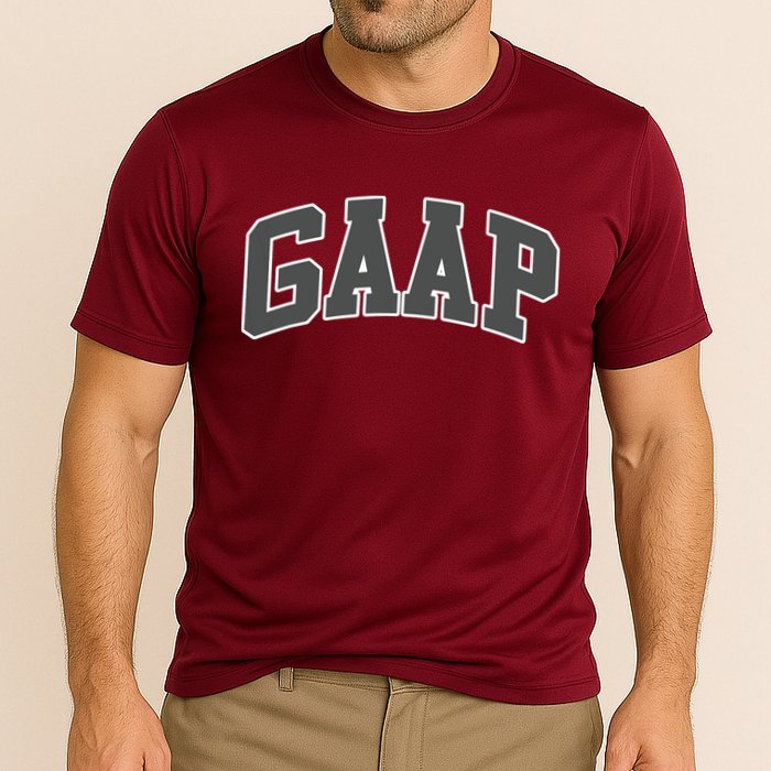 GAAP Funny Accountant T For CPA Gift Cooling Performance Crew T-Shirt