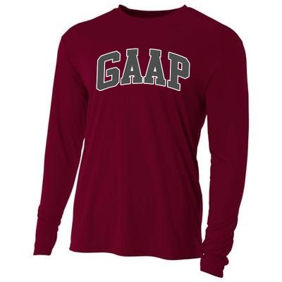 GAAP Funny Accountant T For CPA Gift Cooling Performance Long Sleeve Crew