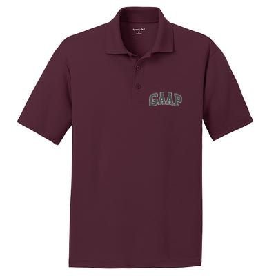 GAAP Funny Accountant T For CPA Gift PosiCharge RacerMesh Polo