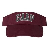 GAAP Funny Accountant T For CPA Gift Visor