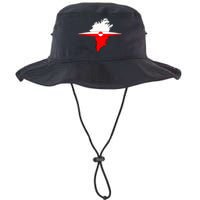 Greenland Flag And Kayak Qujaq Legacy Cool Fit Booney Bucket Hat