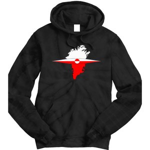 Greenland Flag And Kayak Qujaq Tie Dye Hoodie