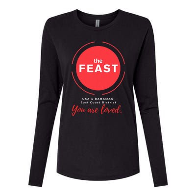 Grand Feast And Fellowship 2024 Womens Cotton Relaxed Long Sleeve T-Shirt