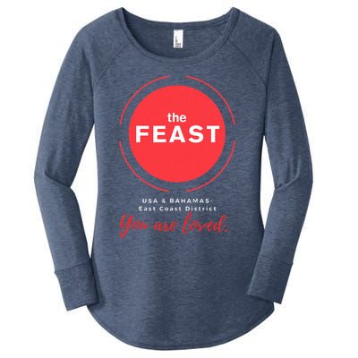 Grand Feast And Fellowship 2024 Women's Perfect Tri Tunic Long Sleeve Shirt