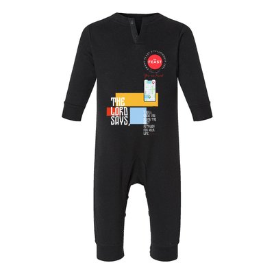 Grand Feast And Fellowship 2024 Infant Fleece One Piece