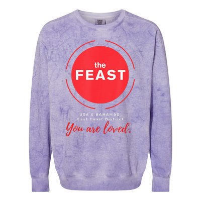 Grand Feast And Fellowship 2024 Colorblast Crewneck Sweatshirt