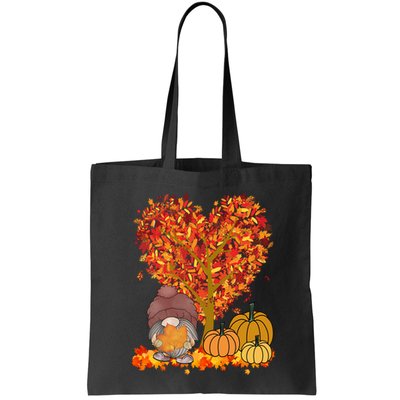 Gnome Fall Autumn Heart Cute Bag