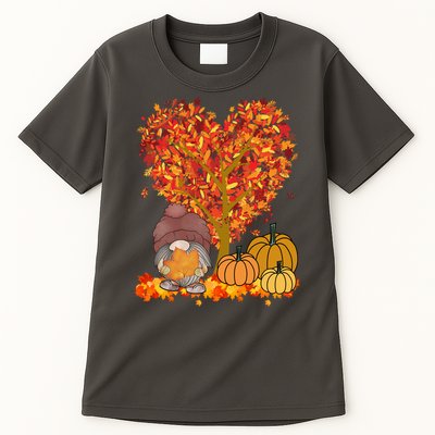 Gnome Fall Autumn Heart Cute Tall T-Shirt
