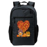 Gnome Fall Autumn Heart Cute Backpack