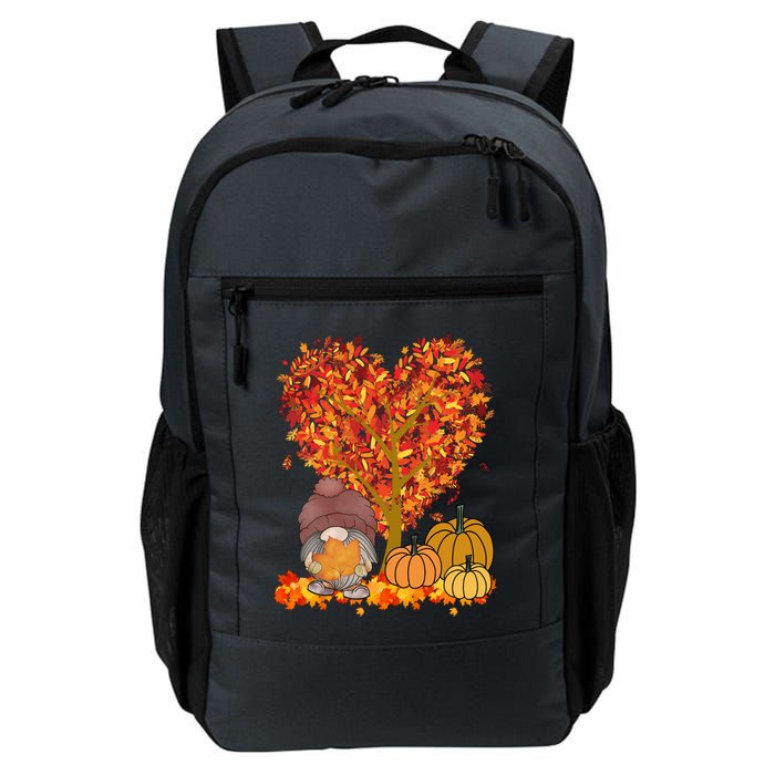Gnome Fall Autumn Heart Cute Backpack