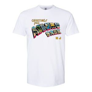 Greetings From Asbury Park NJ 70s Rock Music Retro Softstyle CVC T-Shirt