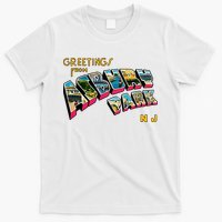 Greetings From Asbury Park NJ 70s Rock Music Retro T-Shirt