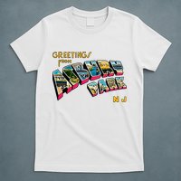 Greetings From Asbury Park NJ 70s Rock Music Retro T-Shirt