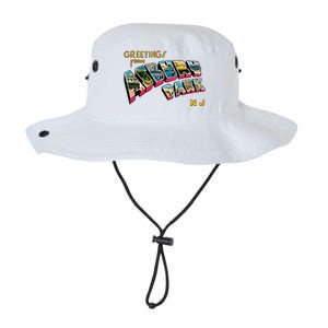 Greetings From Asbury Park NJ 70s Rock Music Retro Legacy Cool Fit Booney Bucket Hat