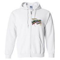 Greetings From Asbury Park NJ 70s Rock Music Retro Full Zip Hoodie