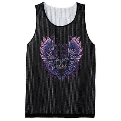 Goth Fairycore Aesthetic Gothic Fairy Aesthetic Mesh Reversible Basketball Jersey Tank