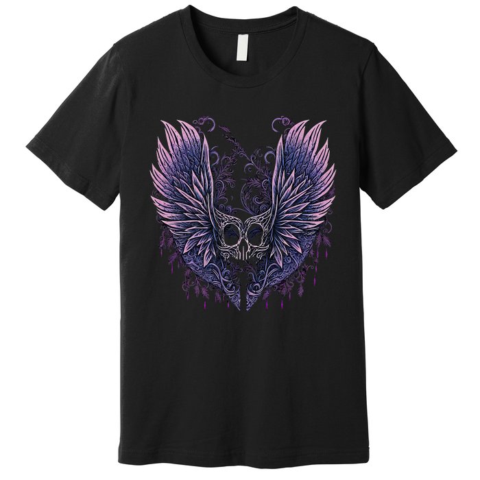 Goth Fairycore Aesthetic Gothic Fairy Aesthetic Premium T-Shirt