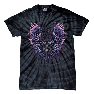 Goth Fairycore Aesthetic Gothic Fairy Aesthetic Tie-Dye T-Shirt