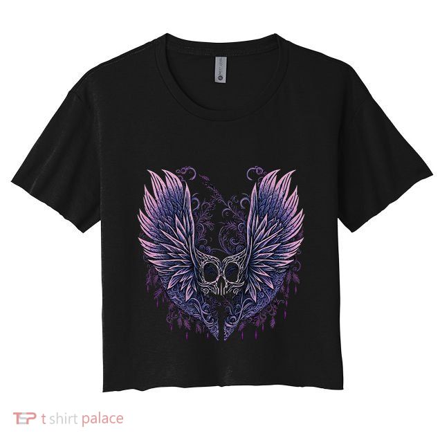 Goth Fairycore Aesthetic Gothic Fairy Aesthetic Crop Top