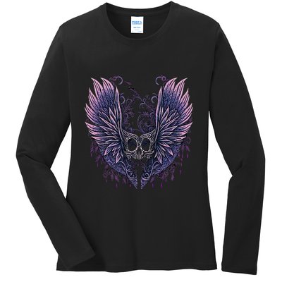 Goth Fairycore Aesthetic Gothic Fairy Aesthetic Ladies Long Sleeve Shirt