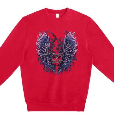 Goth Fairycore Aesthetic Gothic Fairy Aesthetic Premium Crewneck Sweatshirt