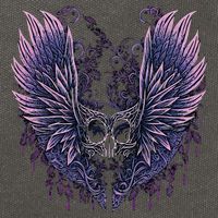 Goth Fairycore Aesthetic Gothic Fairy Aesthetic Cotton Canvas Backpack