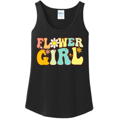 Groovy Flower A Bridesmaid Proposal Flower Ladies Essential Tank