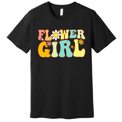 Groovy Flower A Bridesmaid Proposal Flower Premium T-Shirt