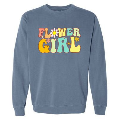 Groovy Flower A Bridesmaid Proposal Flower Garment-Dyed Sweatshirt