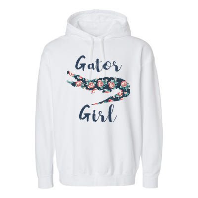 Gator Funny Alligator Gifts for Crocodile Garment-Dyed Fleece Hoodie