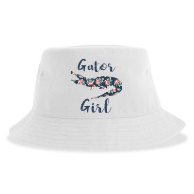 Gator Funny Alligator Gifts for Crocodile Sustainable Bucket Hat