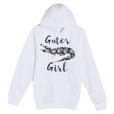 Gator Funny Alligator Gifts for Crocodile Premium Pullover Hoodie