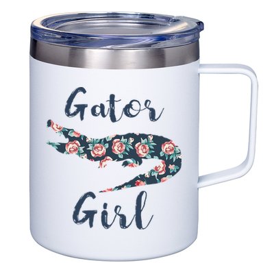 Gator Funny Alligator Gifts for Crocodile 12oz Stainless Steel Coffee Mug