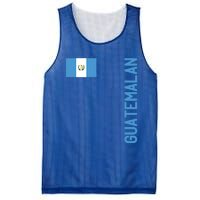 Guatemalan Flag And Guatemala Roots Gift Mesh Reversible Basketball Jersey Tank