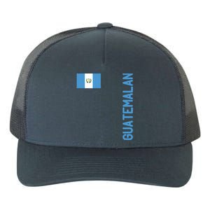 Guatemalan Flag And Guatemala Roots Gift Yupoong Adult 5-Panel Trucker Hat