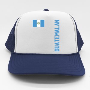 Guatemalan Flag And Guatemala Roots Gift Trucker Hat