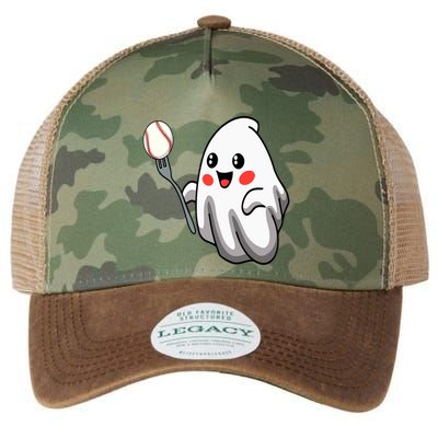 Ghost Forkball Baseball Pitch Fork Ball Strikeout Pitcher Legacy Tie Dye Trucker Hat