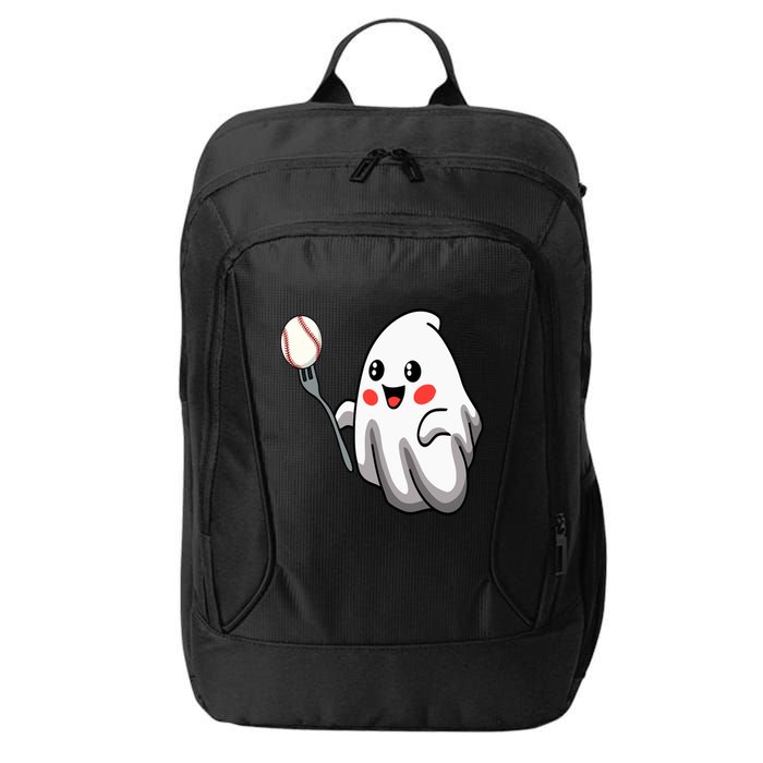 Ghost Forkball Baseball Pitch Fork Ball Strikeout Pitcher City Backpack