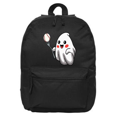 Ghost Forkball Baseball Pitch Fork Ball Strikeout Pitcher 16 in Basic Backpack