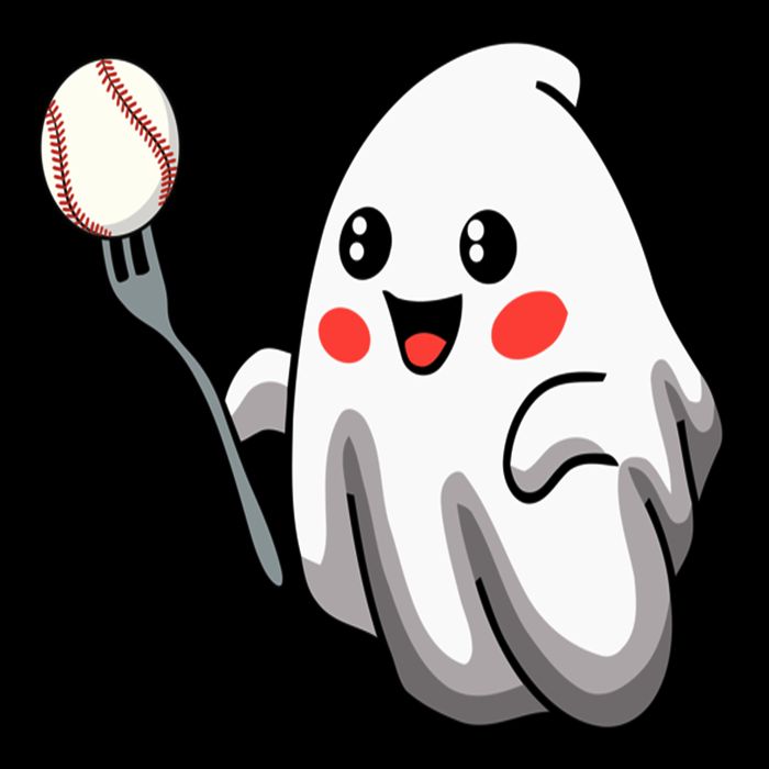 Ghost Forkball Baseball Pitch Fork Ball Strikeout Pitcher 16 in Basic Backpack