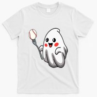 Ghost Forkball Baseball Pitch Fork Ball Strikeout Pitcher T-Shirt