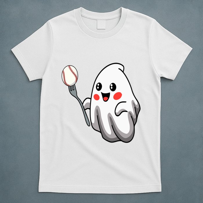 Ghost Forkball Baseball Pitch Fork Ball Strikeout Pitcher T-Shirt